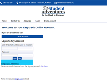 Tablet Screenshot of easytrack.us